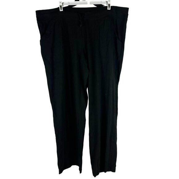 Athletic Works Mens Black Soot Jogger Pants XXL Cotton/Polyester/Spandex Blend - Picture 1 of 6